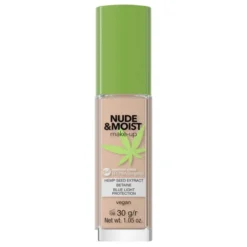 Bell HYPOAllergenic Nude&Moist Make-Up, fluid nawilżająco - odżywczy 04, 30 g