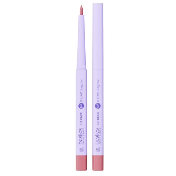 Bell Hypoallergenic x Besties Lip Liner, konturówka do ust, 01 Gracefully Pink, 0,22 g