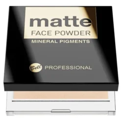 Bell Professional Matte Face Powder, matujący puder prasowany, 02, 10 g
