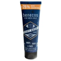 Benecos For Men Only, żel do mycia 3w1, 250 ml