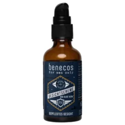 Benecos For Men Only, naturalny nawilżający krem do twarzy, 50 ml