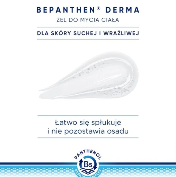 Bepanthen Derma, żel do mycia ciała, 200 ml
