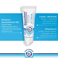 Bepanthen Derma Hydrating Lip Cream, nawilżająco-ochronny krem do ust, 7,5 ml