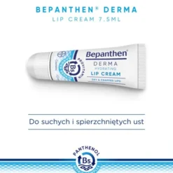 Bepanthen Derma Hydrating Lip Cream, nawilżająco-ochronny krem do ust, 7,5 ml