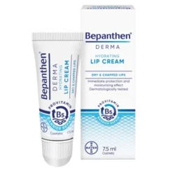 Bepanthen Derma Hydrating Lip Cream, nawilżająco-ochronny krem do ust, 7,5 ml