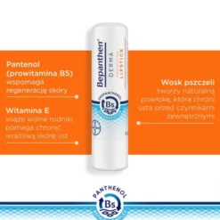 Bepanthen Derma Lipstick, pomadka do ust SPF50, 4,5 g