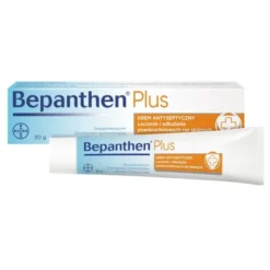 Bepanthen Plus, krem antyseptyczny na rany, 30 g