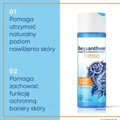 Bepanthen Tattoo, żel do mycia, 200 ml