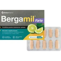 Bergamil Forte, kapsułki roślinne wegańskie, 30 szt.