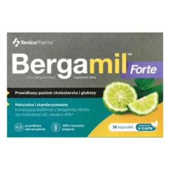 Bergamil Forte, kapsułki roślinne wegańskie, 30 szt.