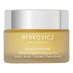 Berkovicz, beta-karotenowa maska regenerująca na noc, 50 ml