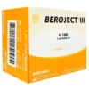 Beroject III, strzykawka insulinowa 3-częściowa, 1 ml, 30G x 8 mm,100 szt.