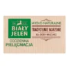Biały Jeleń, mydło w kostce, z lnem, 100 g