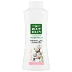 Biały Jeleń, płyn do kąpieli i pod prysznic, bawełna, 750 ml