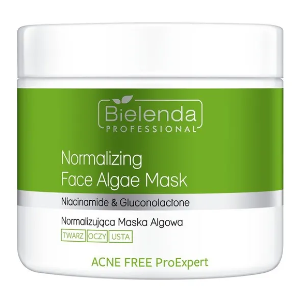 Bielenda Acne Free ProExpert, normalizująca maska algowa, 160 g