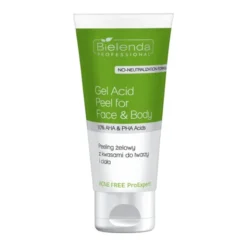 Bielenda Acne Free ProExpert, peeling żelowy z kwasami do twarzy i ciała, 150 ml