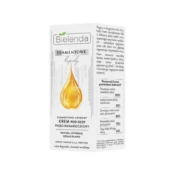 Bielenda Diamentowe Lipidy, przeciwzmarszczkowy krem pod oczy, 15 ml