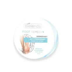 Bielenda Foot Remedy, odświeżający antyperspirant-krem do stóp, 50 ml