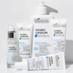 Bielenda Hydro Lipidium, delikatna emulsja do mycia i demakijażu, 300 ml