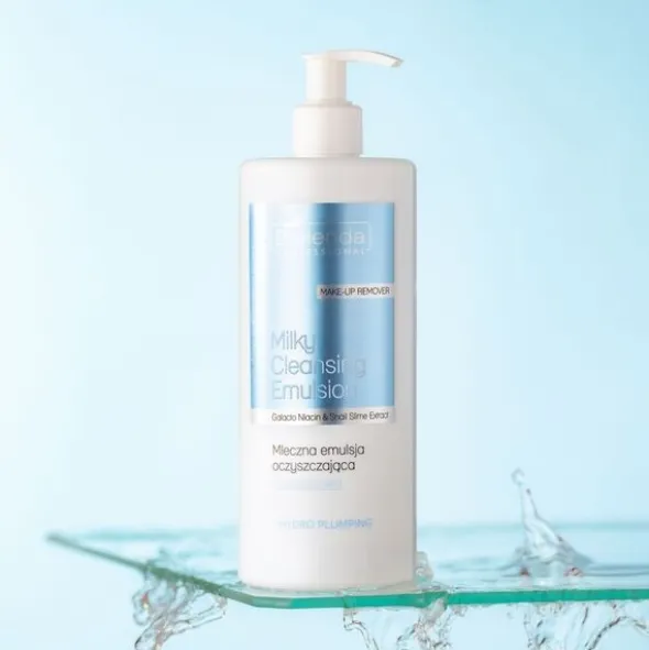 Bielenda Hydro Plumping, mleczna emulsja oczyszczająca, 500 ml