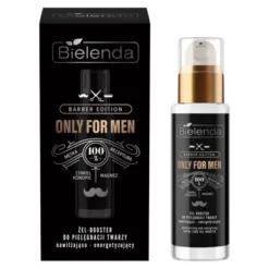 Bielenda Only For Men, żel-booster nawilżająco-energetyzujący, 30 ml
