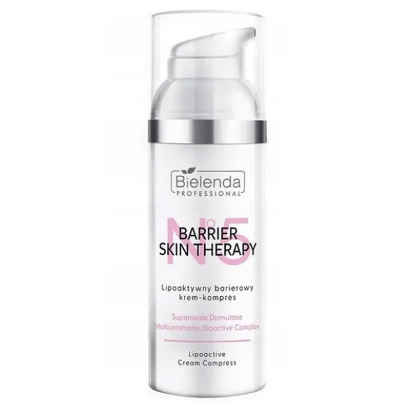 Bielenda Professional Barrier Skin Therapy, lipoaktywny barierowy krem-kompres, 50 ml