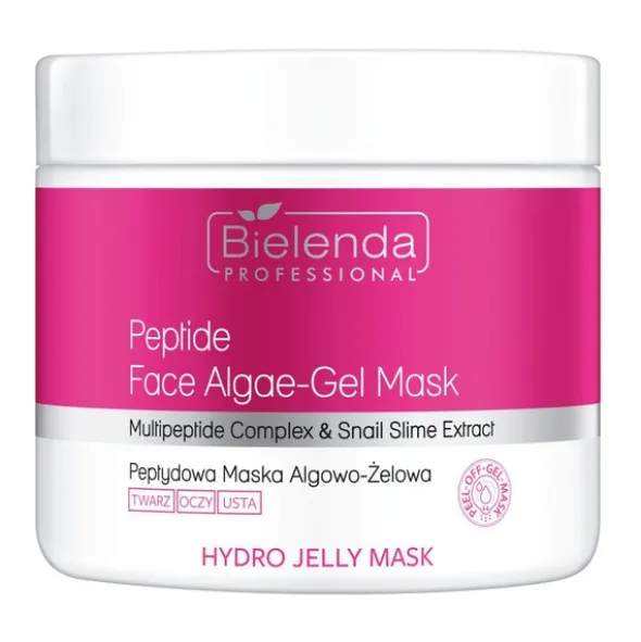 Bielenda Professional Hydro Jelly, przeciwzmarszczkowa maska algowo-żelowa, 190 g
