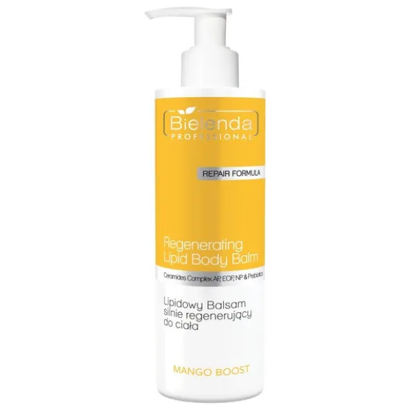 Bielenda Professional Mango Boost, lipidowy balsam silnie regenerujący do ciała, 500 ml