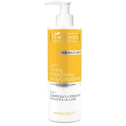 Bielenda Professional Mango Boost, 2w1 ujędrniająco-odżywczy koncentrat do ciała, 450 ml