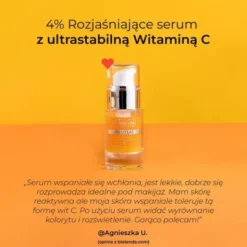 Bielenda Professional SupremeLAB Energy Boost, serum rozjaśniające skórę z ultrastabilną witaminą C, 15 ml