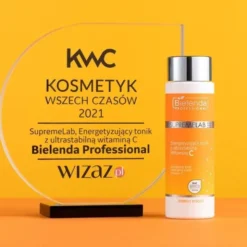 Bielenda Professional SupremeLAB Energy Boost, tonik energetyzujący z ultrastabilną witaminą C, 200 ml