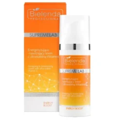 Bielenda Professional SupremeLAB Energy Boost, energetyzująco-nawilżający krem z ultrastabilną Witaminą C, 50 ml