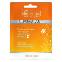 Bielenda Professional Supremelab Energy Boost, maska rozjaśniająco-nawilżająca, 1 szt.
