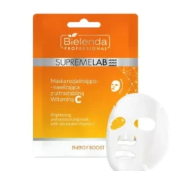 Bielenda Professional Supremelab Energy Boost, maska rozjaśniająco-nawilżająca, 1 szt.