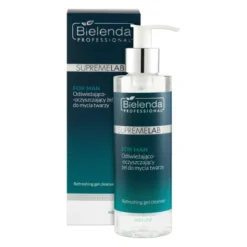 Bielenda Professional SupremeLab For Man, odświeżająco-oczyszczający żel do mycia twarzy, 200 ml