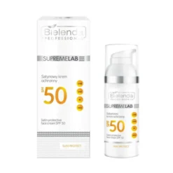 Bielenda Professional SupremeLab, satynowym krem ochronny SPF 50, 50 ml