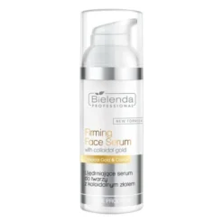 Bielenda Professional, ujędrniające serum do twarzy z koloidalnym złotem, 50 ml