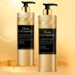 Bielenda Złote Ceramidy, ujędrniający balsam do ciała, 400 ml