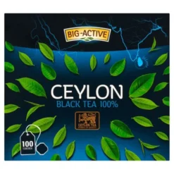 Big-Active, herbata czarna Ceylon, torebki, 100 szt.
