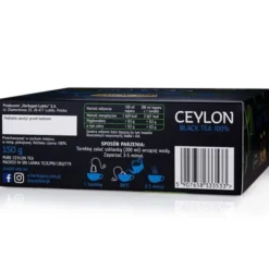 Big-Active, herbata czarna Ceylon, torebki, 100 szt.