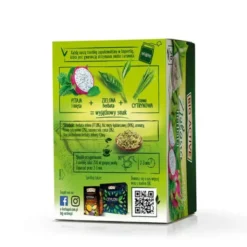 Big-Active, Zielona herbata w torebkach z pitają i miętą, 30 g (1,5 g x 20 szt.)