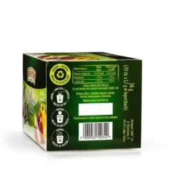 Big-Active, Zielona herbata w torebkach z pigwą i granatem, 30 g (1,5 g x 20 szt.)