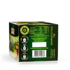 Big-Active, Zielona herbata w torebkach z opuncją figową i mango, 30 g (1,5 g x 20 szt.)