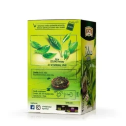 Big-Active, Zielona herbata w torebkach, Pure Green, 30 g (1,5 g x 20 szt.)