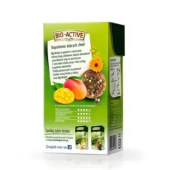 Big-Active, Zielona herbata z mango, liściasta, 100 g
