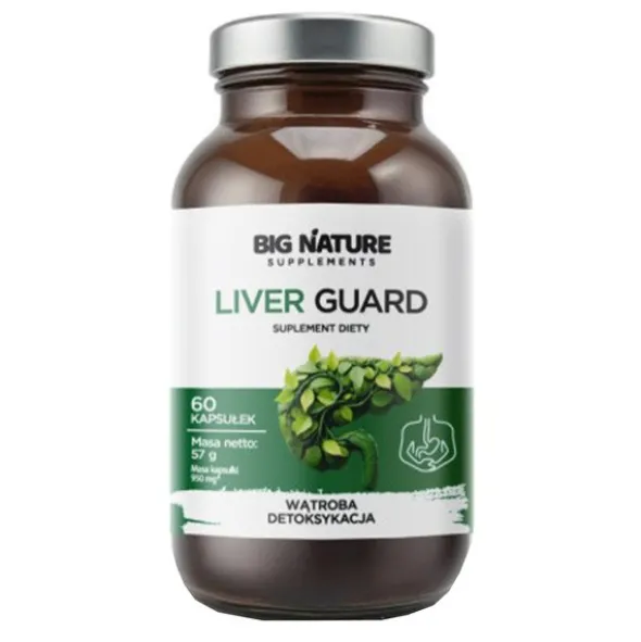 Big Nature Liver Guard, kapsułki miękkie, 90 szt.