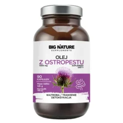 Big Nature Olej z ostropestu, kapsułki, 90 szt.