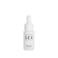 Bijoux Indiscrets Oral Sex oil with CBD, relaksujący olejek do seksu oralnego z CBD, 15 ml