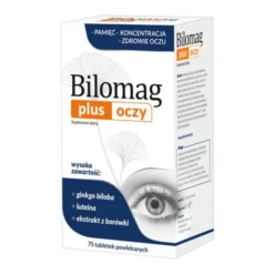 Bilomag Plus Oczy, tabletki powlekane, 75 szt.