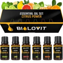 Bilovit, zestaw olejków eterycznych Moc Cytrusów, 6 x 10 ml